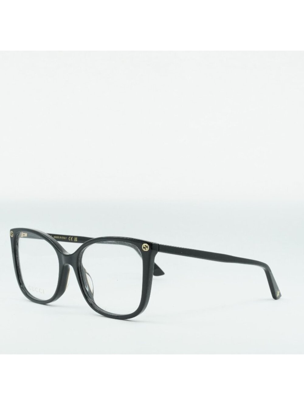 Gucci GG0026O 001 Butterfly Eyeglasses 53mm - Black